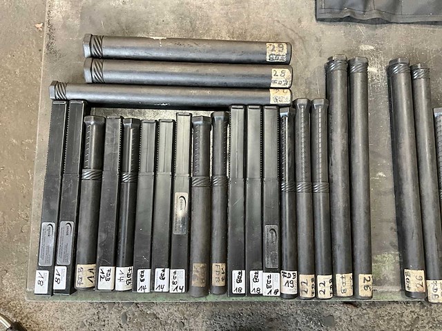 Partij diverse boren tbv peddinghaus fdb (42x) - afbeelding 1 van  9