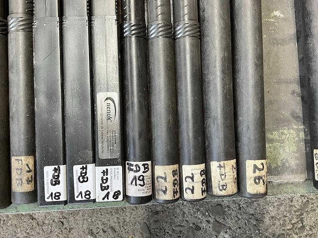Partij diverse boren tbv peddinghaus fdb (42x) - afbeelding 5 van  9