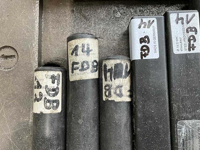 Partij diverse boren tbv peddinghaus fdb - afbeelding 6 van  9