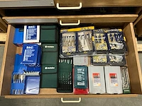 Partij diverse borensets (31 sets)