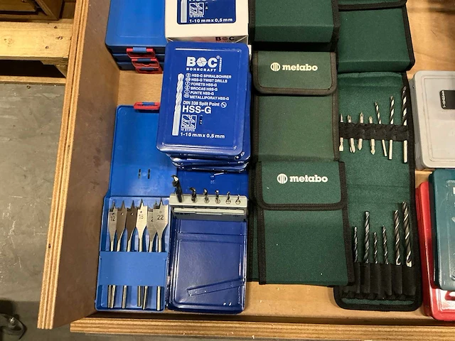 Partij diverse borensets (31 sets) - afbeelding 6 van  7