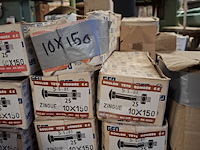 Partij diverse bouten, o.a. wurth, gfo en friulsider - afbeelding 6 van  37