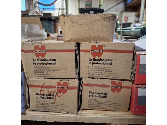Partij diverse bouten, o.a. wurth, gfo en friulsider - afbeelding 28 van  37