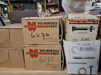 Partij diverse bouten, o.a. wurth, gfo en friulsider - afbeelding 29 van  37