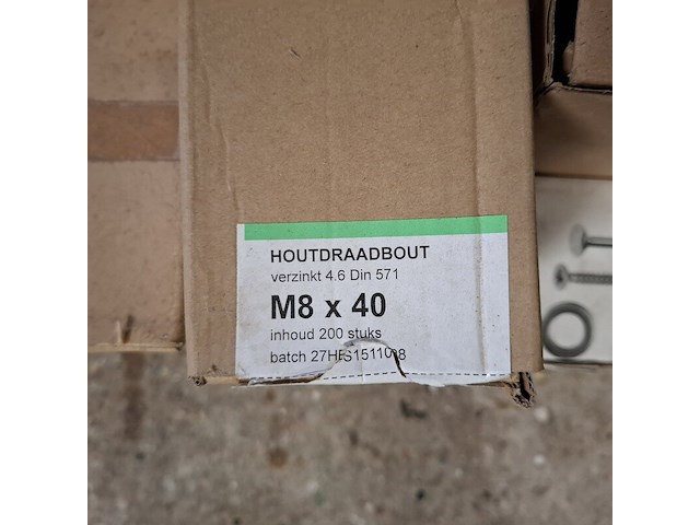 Partij diverse bouten, o.a. wurth, gfo en friulsider - afbeelding 32 van  37