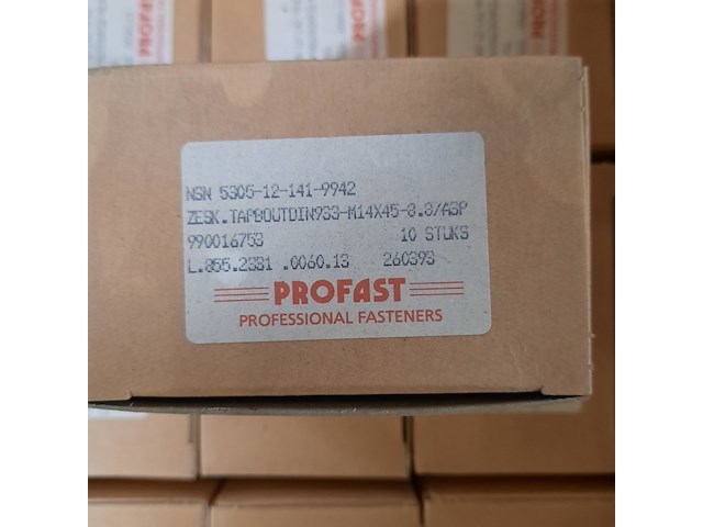 Partij diverse bouten, profast - afbeelding 4 van  6