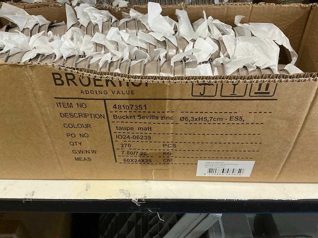 Partij diverse buckets/bags/bowls (975x) - afbeelding 3 van  15