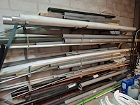 Partij diverse buismateriaal