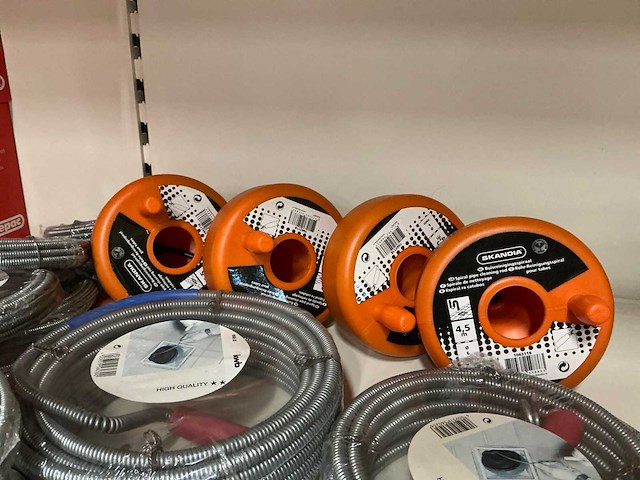 Partij diverse buisreinigingsspiralen (19x) - afbeelding 2 van  5