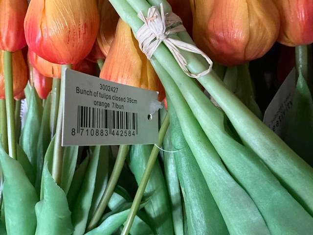 Partij diverse bunch of tullips 7/bun 39cm (60x) - afbeelding 7 van  8
