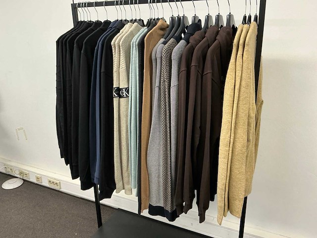 Partij diverse calvinklein/armaniexchange/purepath/lyle&scott/scotch&soda heren truien/vesten (27x) - afbeelding 12 van  27