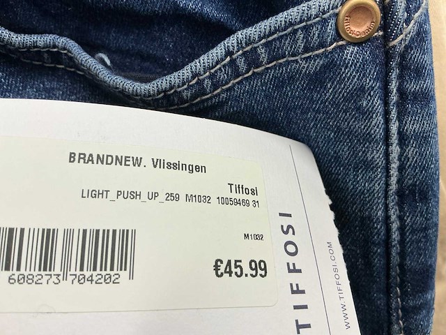 Partij diverse calvinkleinjeans/hugoboss/tiffosi/armaniexchange dames broeken (15x) - afbeelding 5 van  18