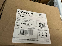 Partij diverse canalplast bedradingskokers/deksels/pvc platen (260x) - afbeelding 65 van  85