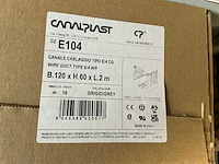 Partij diverse canalplast bedradingskokers/deksels/pvc platen (260x) - afbeelding 70 van  85