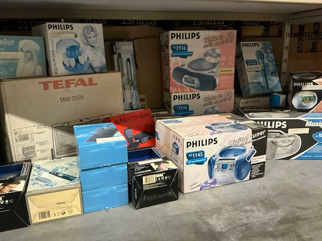 Partij diverse cd spelers/overige elektronica (22x) - afbeelding 1 van  10