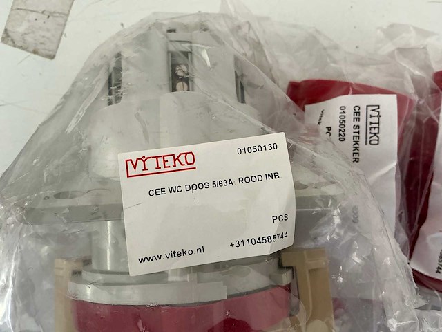 Partij diverse cee koppelingen/stekkers/wc doos & hangdrupknopkast (23x) - afbeelding 4 van  16