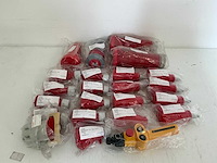 Partij diverse cee koppelingen/stekkers/wc doos & hangdrupknopkast (23x) - afbeelding 1 van  16