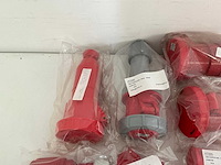 Partij diverse cee koppelingen/stekkers/wc doos & hangdrupknopkast (23x) - afbeelding 12 van  16