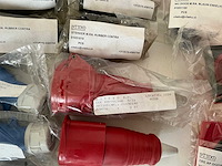 Partij diverse cee stekkers/koppel/wc&ap dozen (37x) - afbeelding 6 van  16