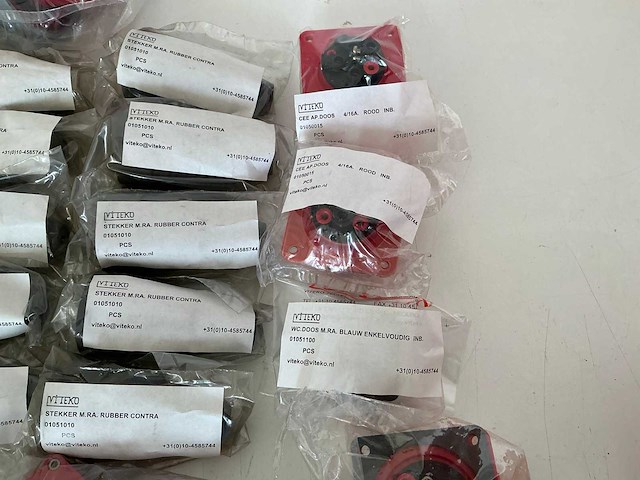 Partij diverse cee stekkers/koppel/wc&ap dozen (37x) - afbeelding 8 van  16