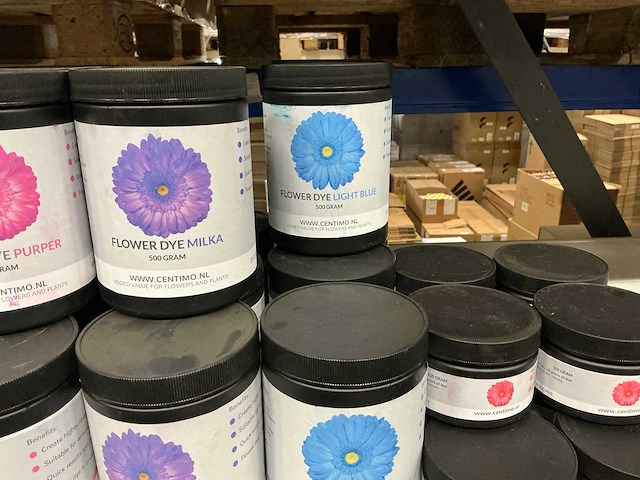 Partij diverse centimo flower dye (82x) - afbeelding 12 van  14