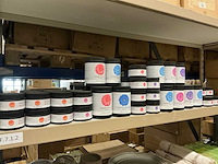 Partij diverse centimo flower dye (82x) - afbeelding 1 van  14