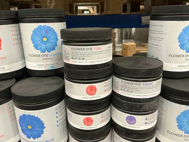 Partij diverse centimo flower dye (82x) - afbeelding 9 van  14
