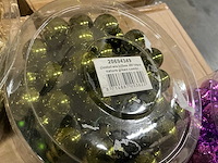 Partij diverse christmas balls wire 3x25mm 48tf (120x) - afbeelding 6 van  9