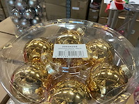 Partij diverse christmas glazen kerstballen 60mm 30/tube (78 tubes) - afbeelding 16 van  17