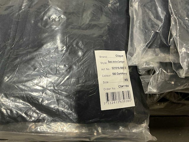 Partij diverse clique cardigans/hoody’s/shirts (210x) - afbeelding 1 van  13