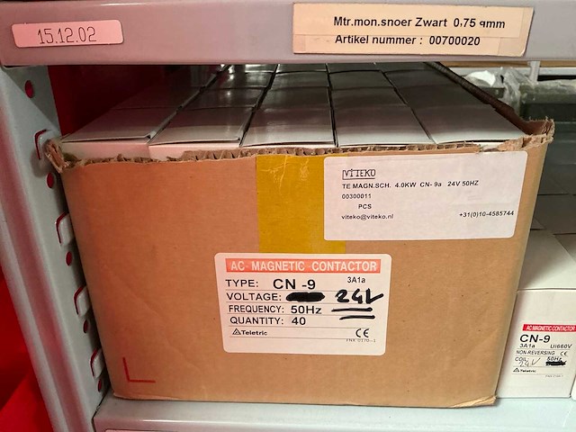 Partij diverse contact blokken (607x) - afbeelding 7 van  15