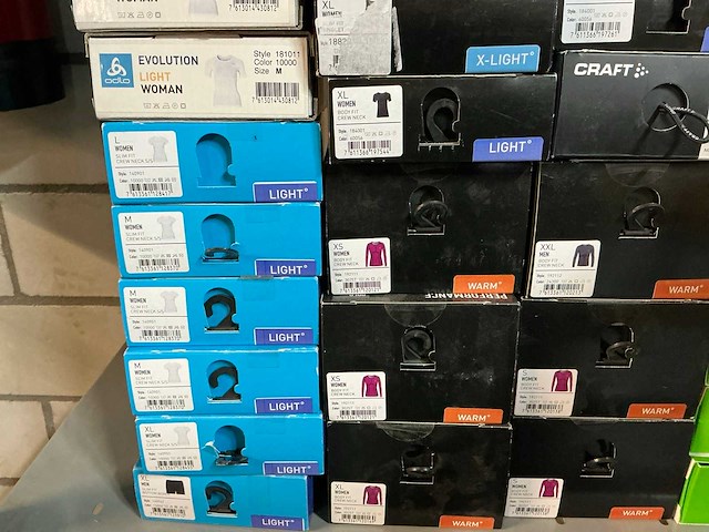 Partij diverse craft/odlo thermokleding (114x) - afbeelding 4 van  14