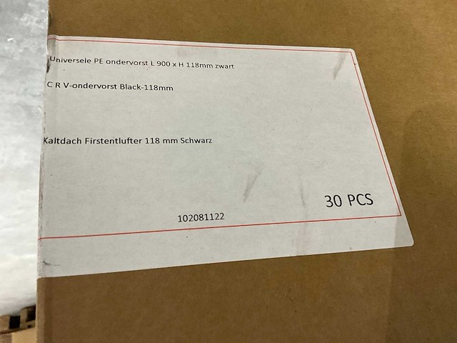 Partij diverse dakmaterialen - afbeelding 9 van  10