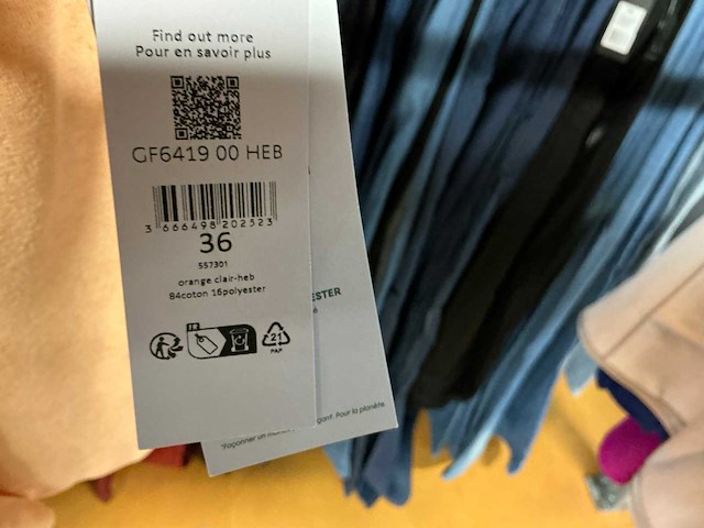 Partij diverse dames sport shorts o.a nike/adidas/lacoste etc (15x) - afbeelding 2 van  15