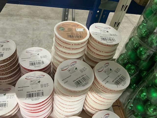 Partij diverse davinci artfleur rollen lint (149x) - afbeelding 3 van  11