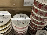 Partij diverse davinci artfleur rollen lint (209x) - afbeelding 4 van  25