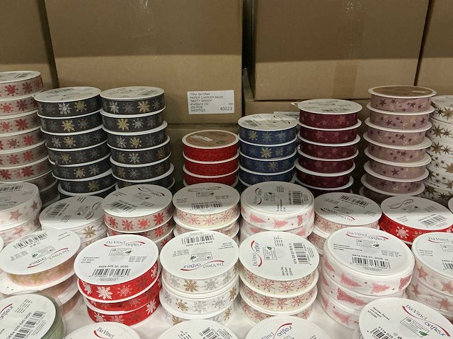 Partij diverse davinci artfleur rollen lint (209x) - afbeelding 20 van  25