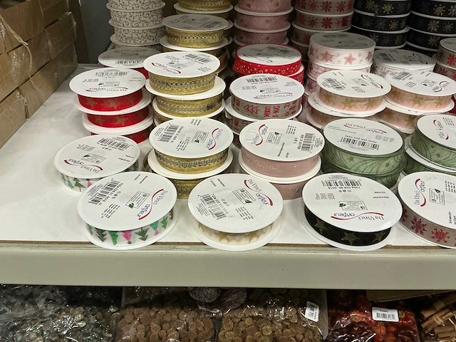Partij diverse davinci artfleur rollen lint (209x) - afbeelding 25 van  25