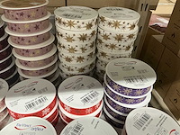 Partij diverse davinci artfleur rollen lint (209x) - afbeelding 6 van  22