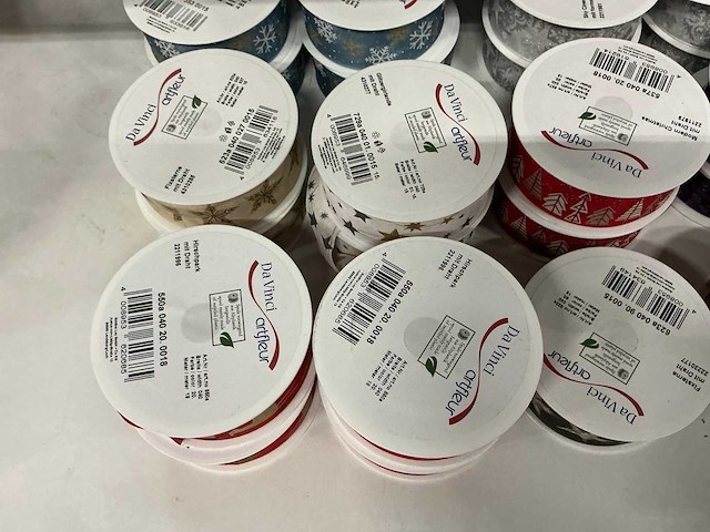 Partij diverse davinci artfleur rollen lint (97x) - afbeelding 9 van  17