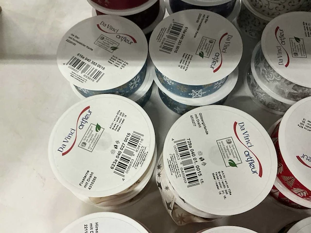 Partij diverse davinci artfleur rollen lint (97x) - afbeelding 14 van  17