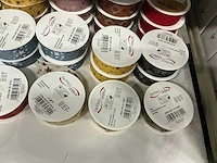 Partij diverse davinci artfleur rollen lint (97x) - afbeelding 4 van  17