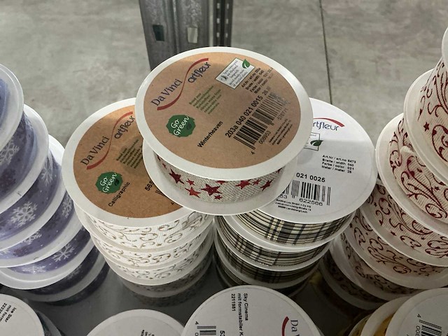 Partij diverse davinci artfleur rollen lint (97x) - afbeelding 17 van  17