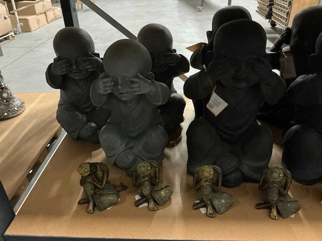 Partij diverse decoratie beelden (72x) - afbeelding 15 van  17