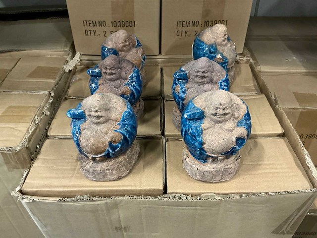 Partij diverse decoratie beelden h19/13/20cm (202x) - afbeelding 4 van  9