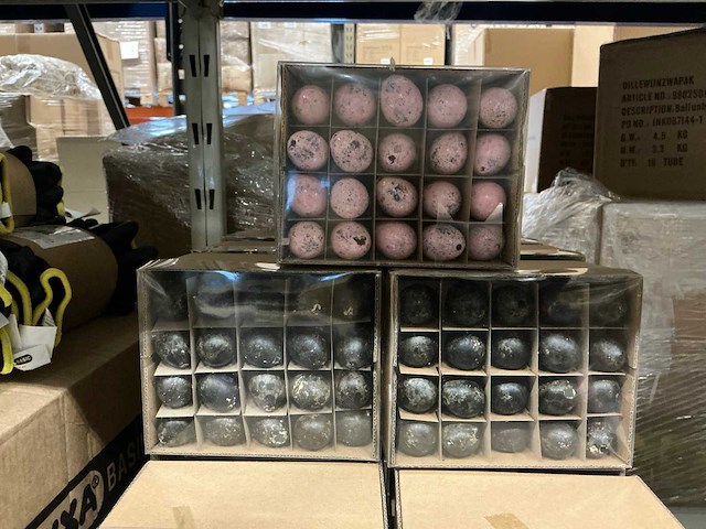 Partij diverse decoratie kwarteleieren (26x) - afbeelding 3 van  4