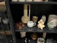Partij diverse decoratie (theelichthouders/vaasjes/potten/etc) (58x) - afbeelding 2 van  18