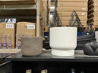 Partij diverse decoratie (theelichthouders/vaasjes/potten/etc) (58x) - afbeelding 12 van  18