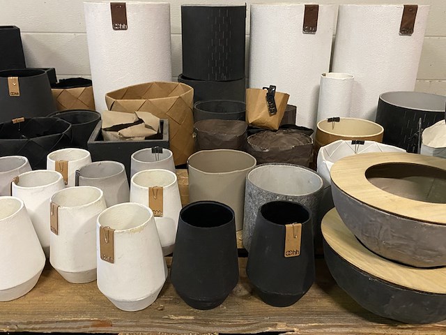 Partij diverse decoratie vazen - afbeelding 4 van  9