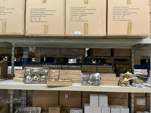 Partij diverse decoratie vogel nestjes (68x) - afbeelding 1 van  10